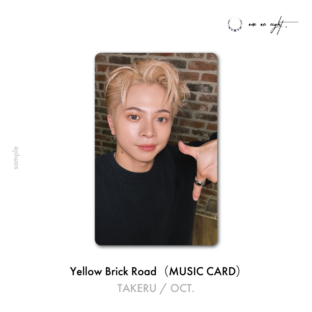 
                  
                    Yellow Brick Road(OCT. / Random 1 out of 8)(MUSIC CARD)
                  
                