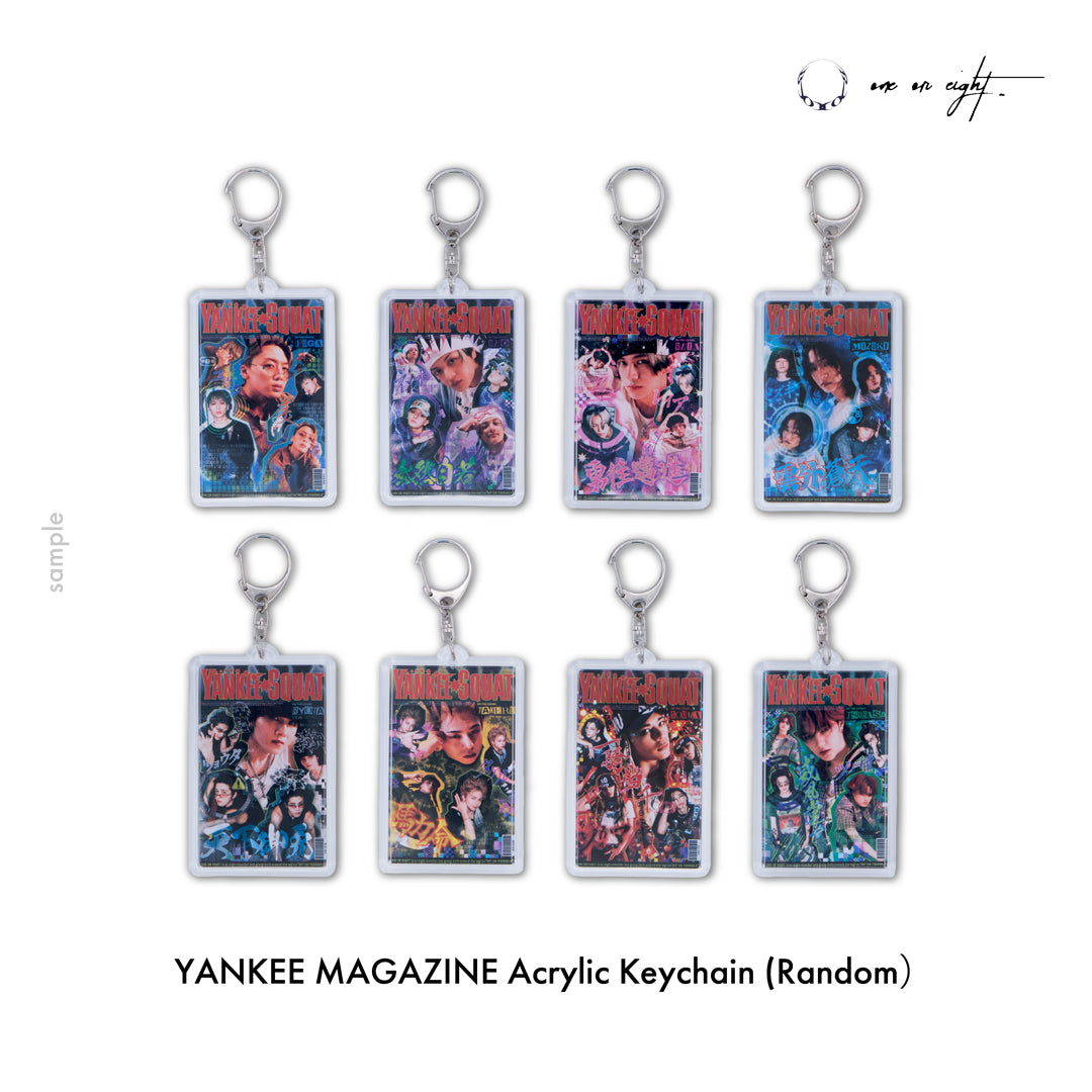 YANKEE MAGAZINE Acrylic Keychain (Random / EN-GINE Limited Edition）