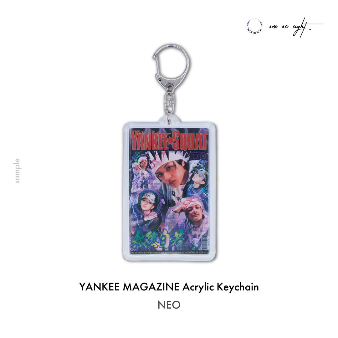 
                  
                    YANKEE MAGAZINE Acrylic Keychain (Random / EN-GINE Limited Edition）
                  
                