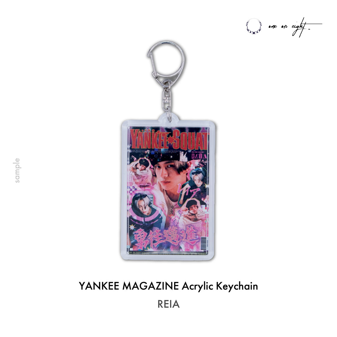 
                  
                    YANKEE MAGAZINE Acrylic Keychain (Random / EN-GINE Limited Edition）
                  
                