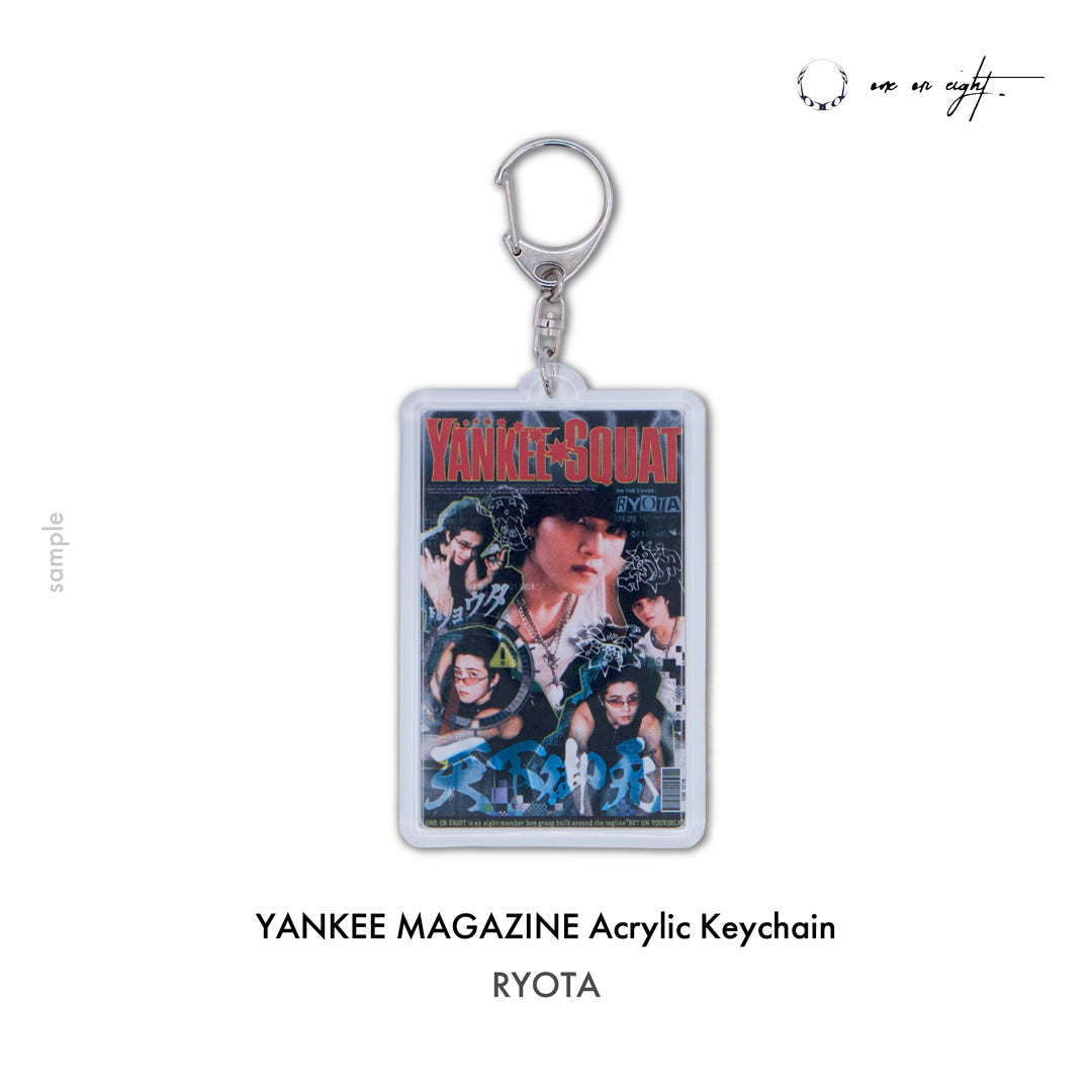 
                  
                    YANKEE MAGAZINE Acrylic Keychain (Random / EN-GINE Limited Edition）
                  
                