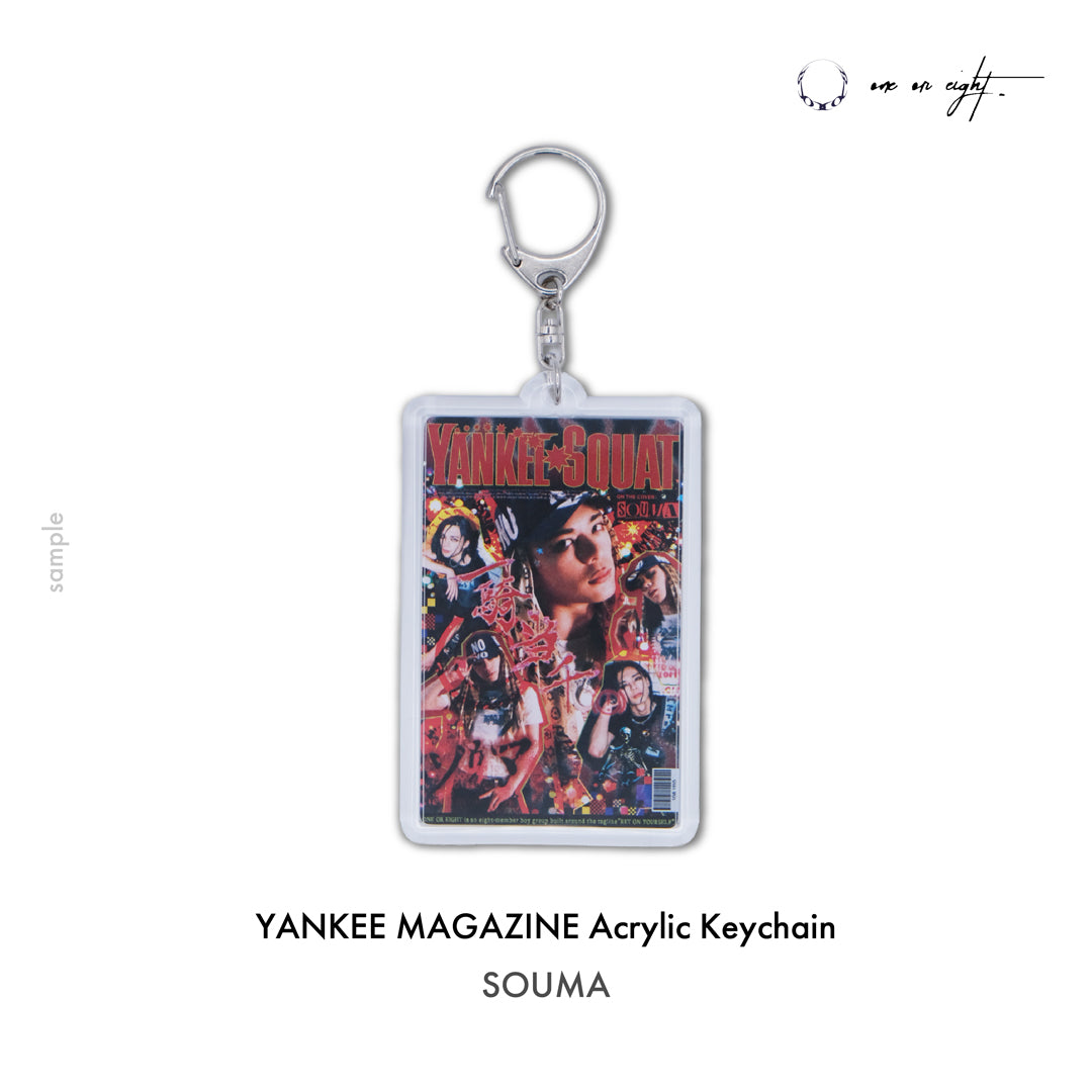 
                  
                    YANKEE MAGAZINE Acrylic Keychain (Random / EN-GINE Limited Edition）
                  
                