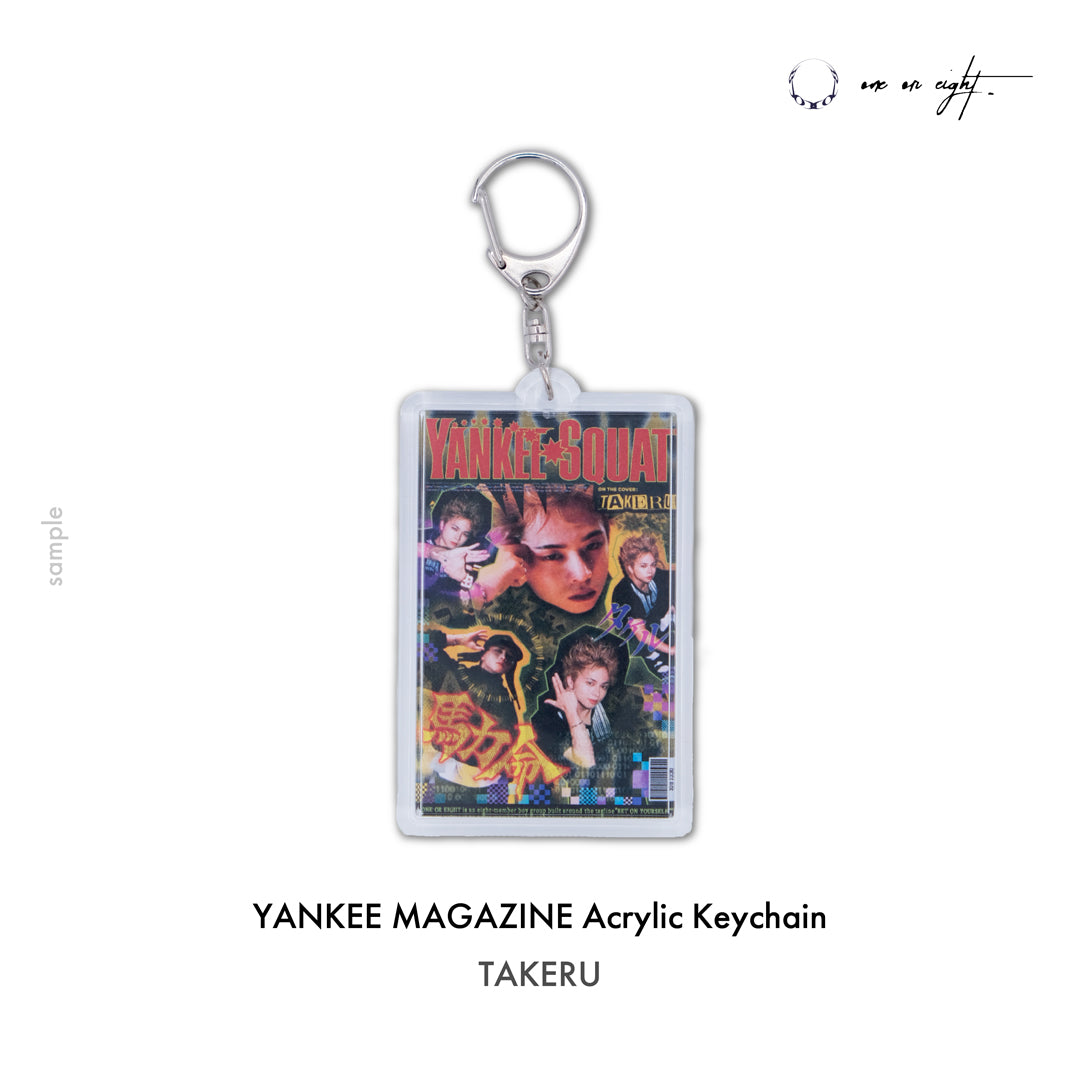 
                  
                    YANKEE MAGAZINE Acrylic Keychain (Random / EN-GINE Limited Edition）
                  
                