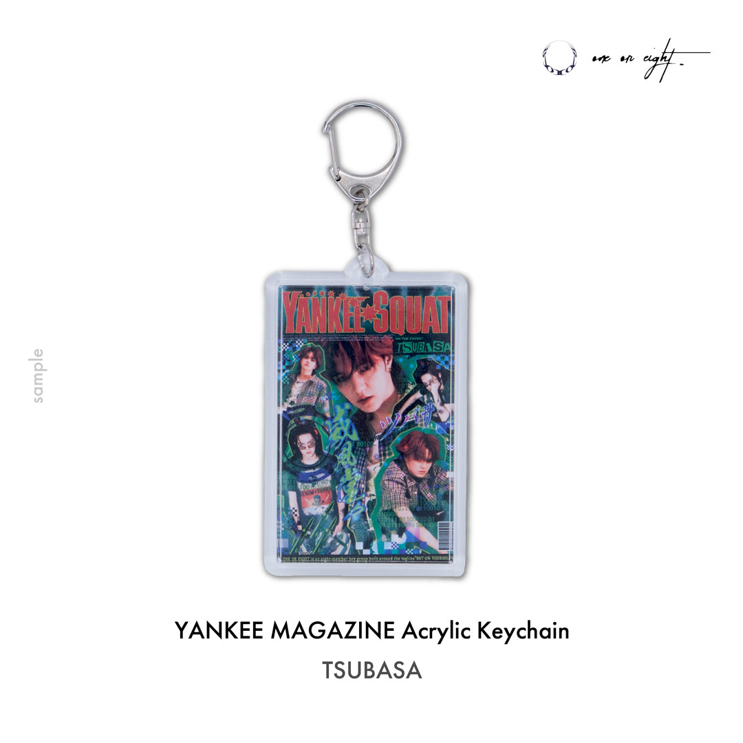 
                  
                    YANKEE MAGAZINE Acrylic Keychain (Random / EN-GINE Limited Edition）
                  
                